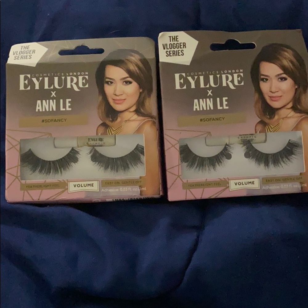 Eylure faux lashes Ann Le vlogger serie